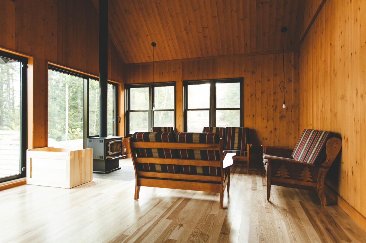 Hor. Étape 8 Horizon Cabin Réserve faunique des Laurentides Sépaq